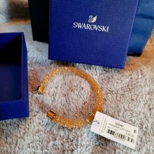 New Gold Swarovski crystaldust bracelet